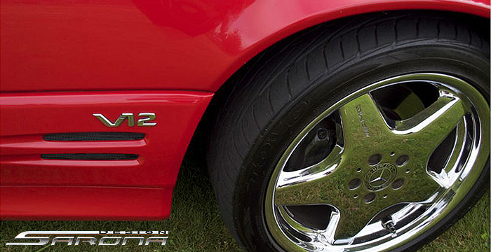 Custom Mercedes SL  Convertible Side Skirts (1990 - 2002) - $590.00 (Part #MB-036-SS)